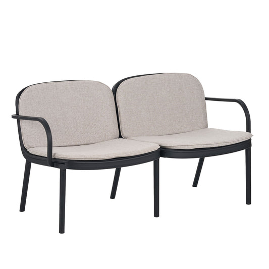Luna - Outdoor Patio Loveseat Noble House