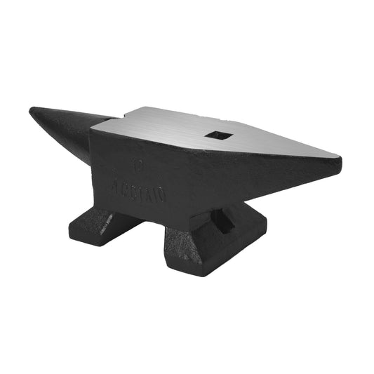 Heavy Duty Cast Steel Anvil, 22 Lbs Single Horn With Large Countertop, High Hardness For smithing Daily Nest