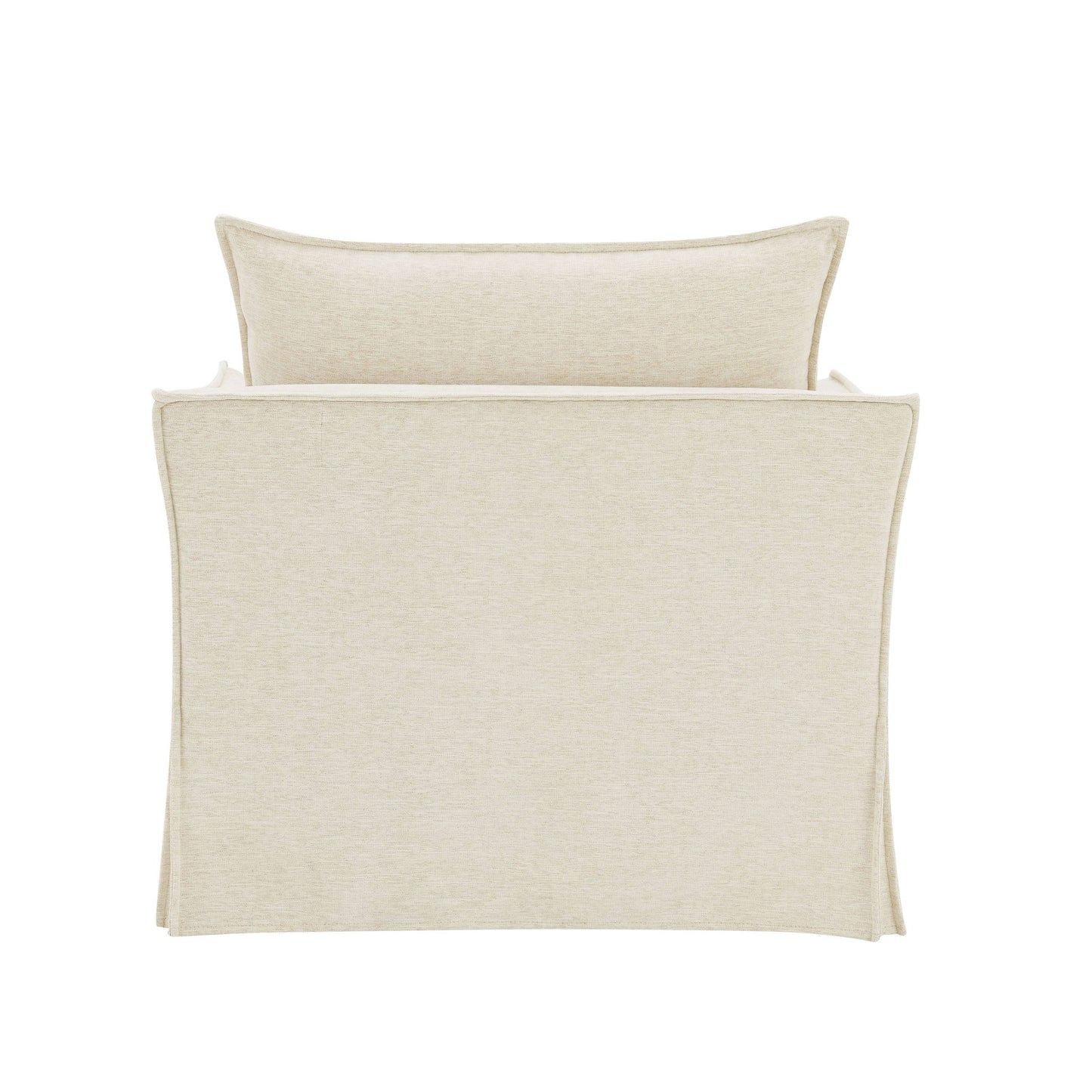 Shane - Chair With 2 Pillows - Beige Acme