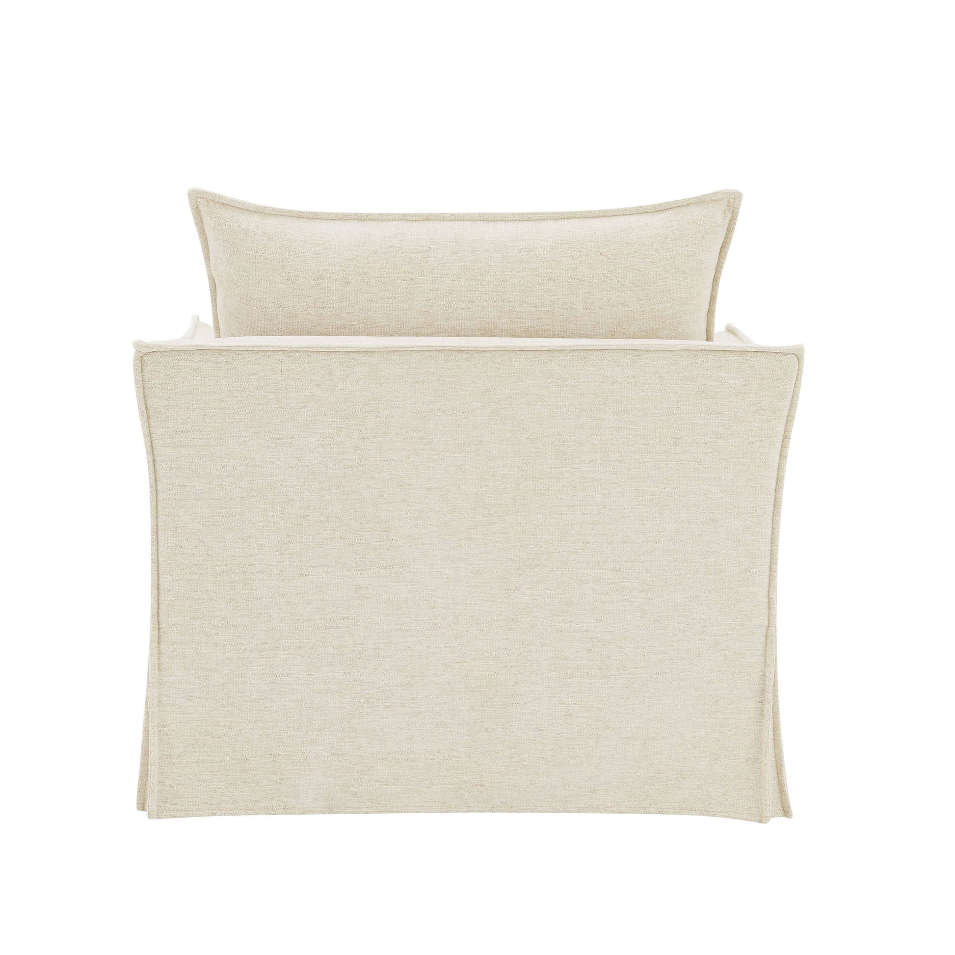 Shane - Chair With 2 Pillows - Beige Acme