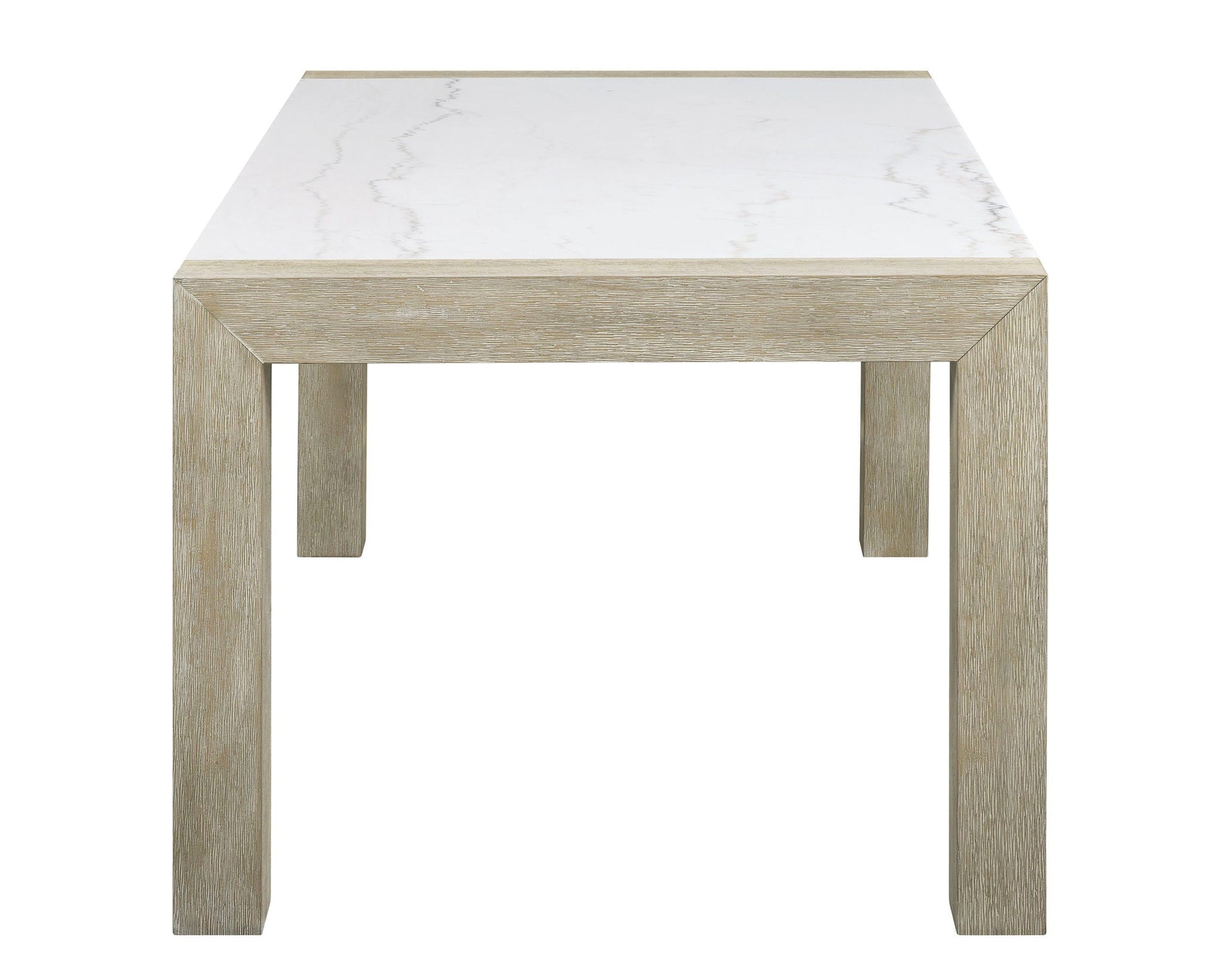 Dune - Genuine Marble Dining Table - White Crown Mark