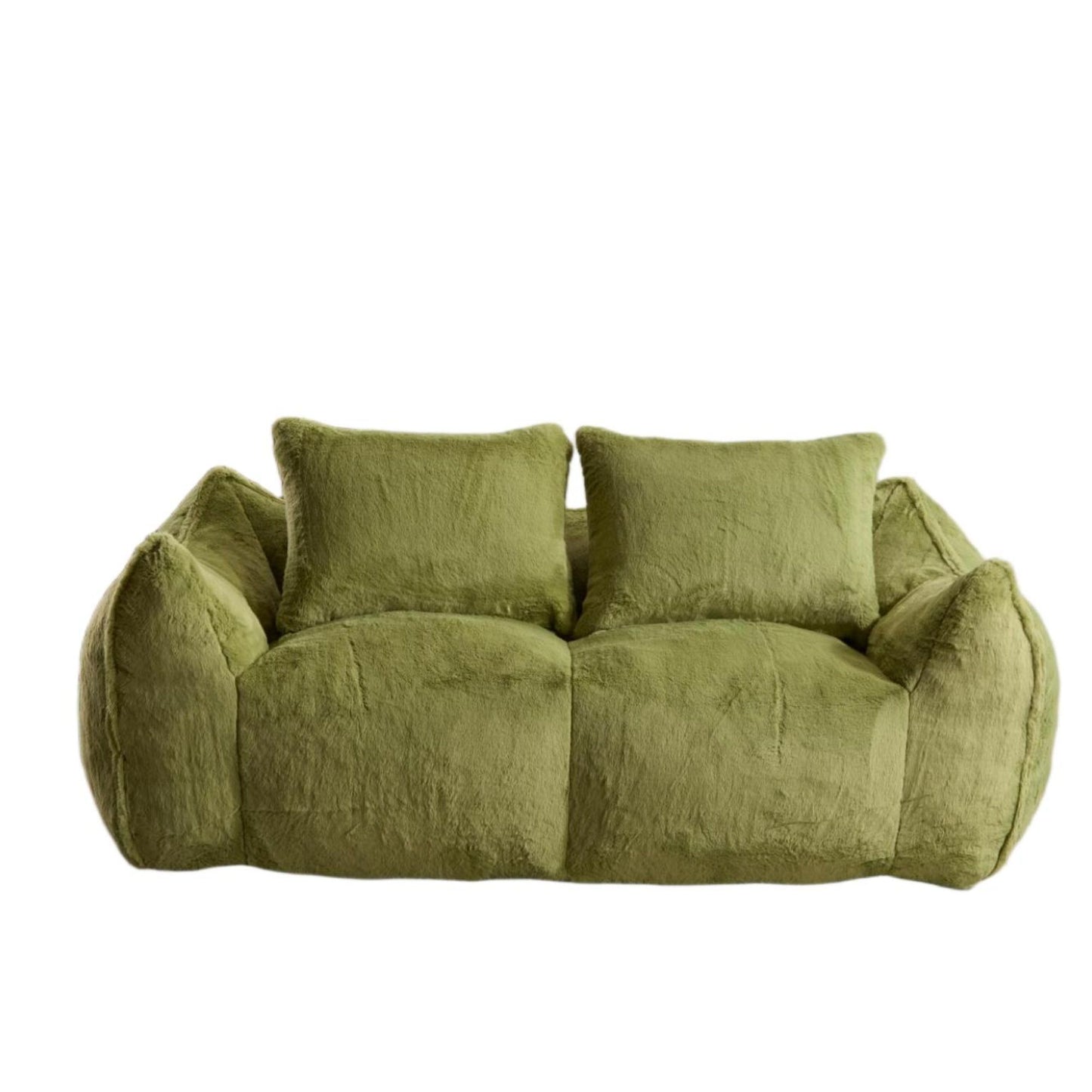 Giant Bean Bag Couch, Ultra Soft Fluffy Loveseat For Living Room Home Essentials