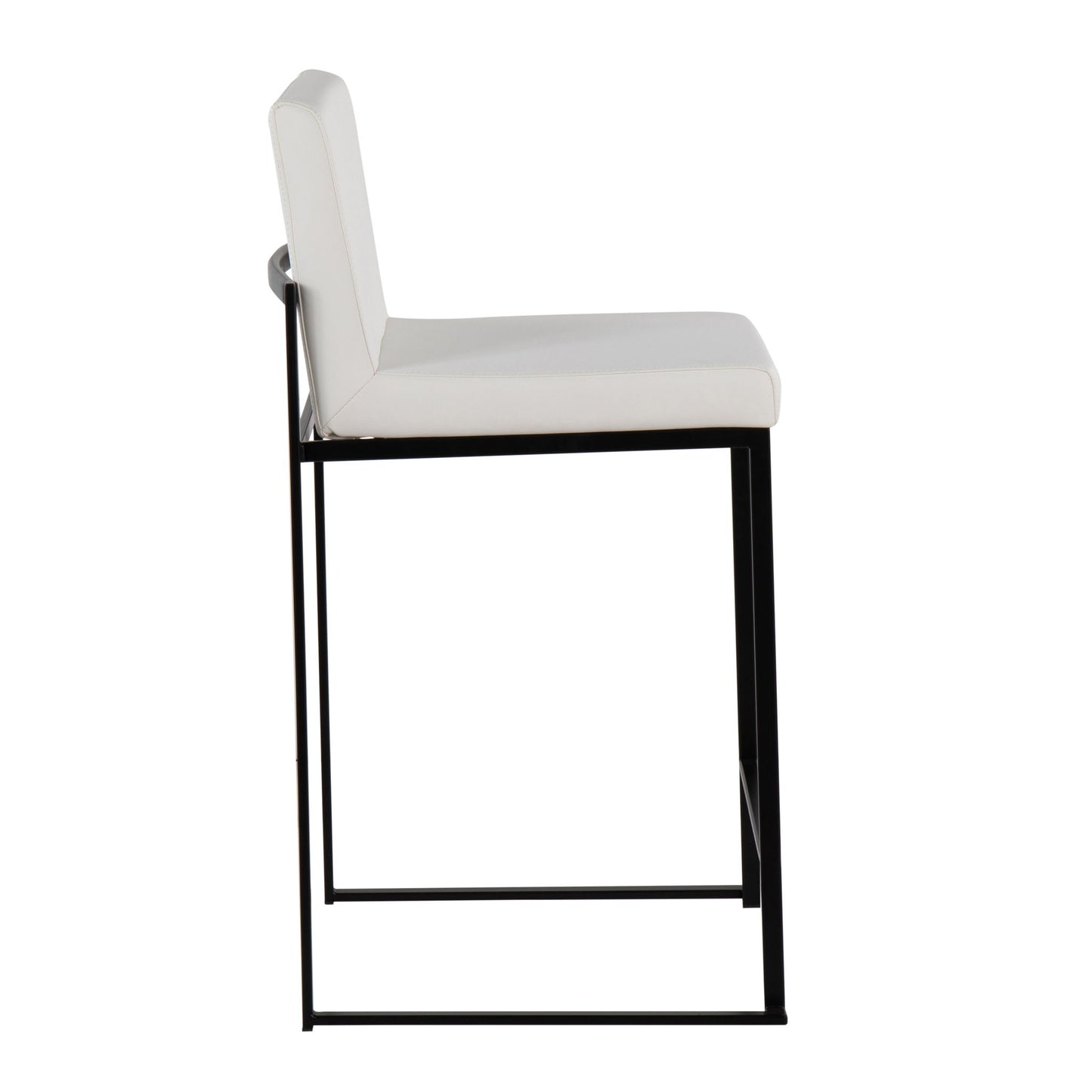 Fuji - Contemporary Modern Elegance, High Back Counter Stool Lumi Source