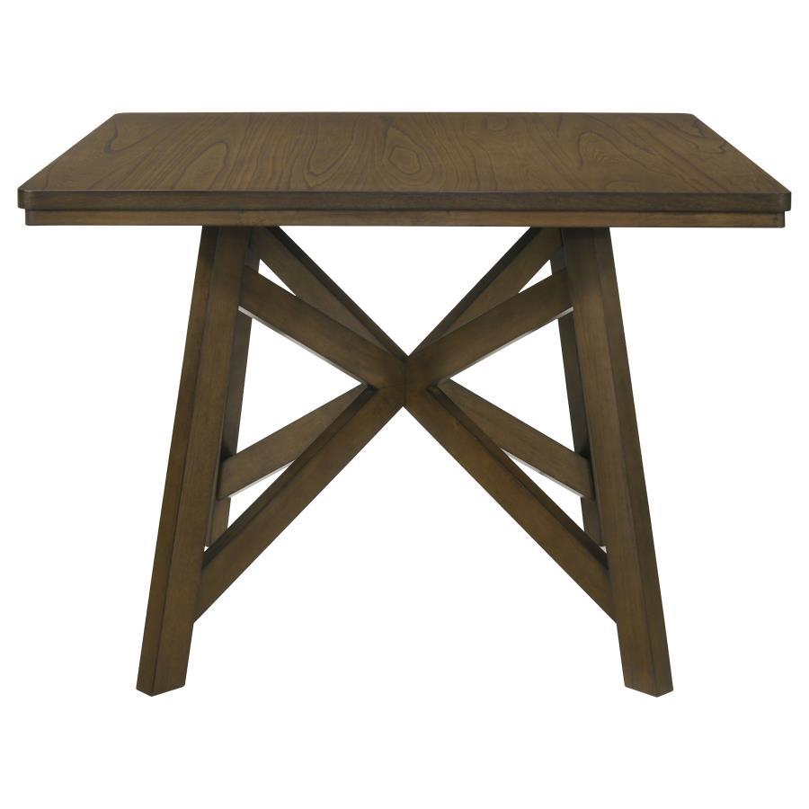 Canfield - Square Counter Height Dining Table - Brown Coaster Fine Furniture