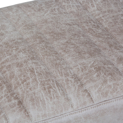 Salinger - Large Upholstered Ottoman Bench Simpli-Home