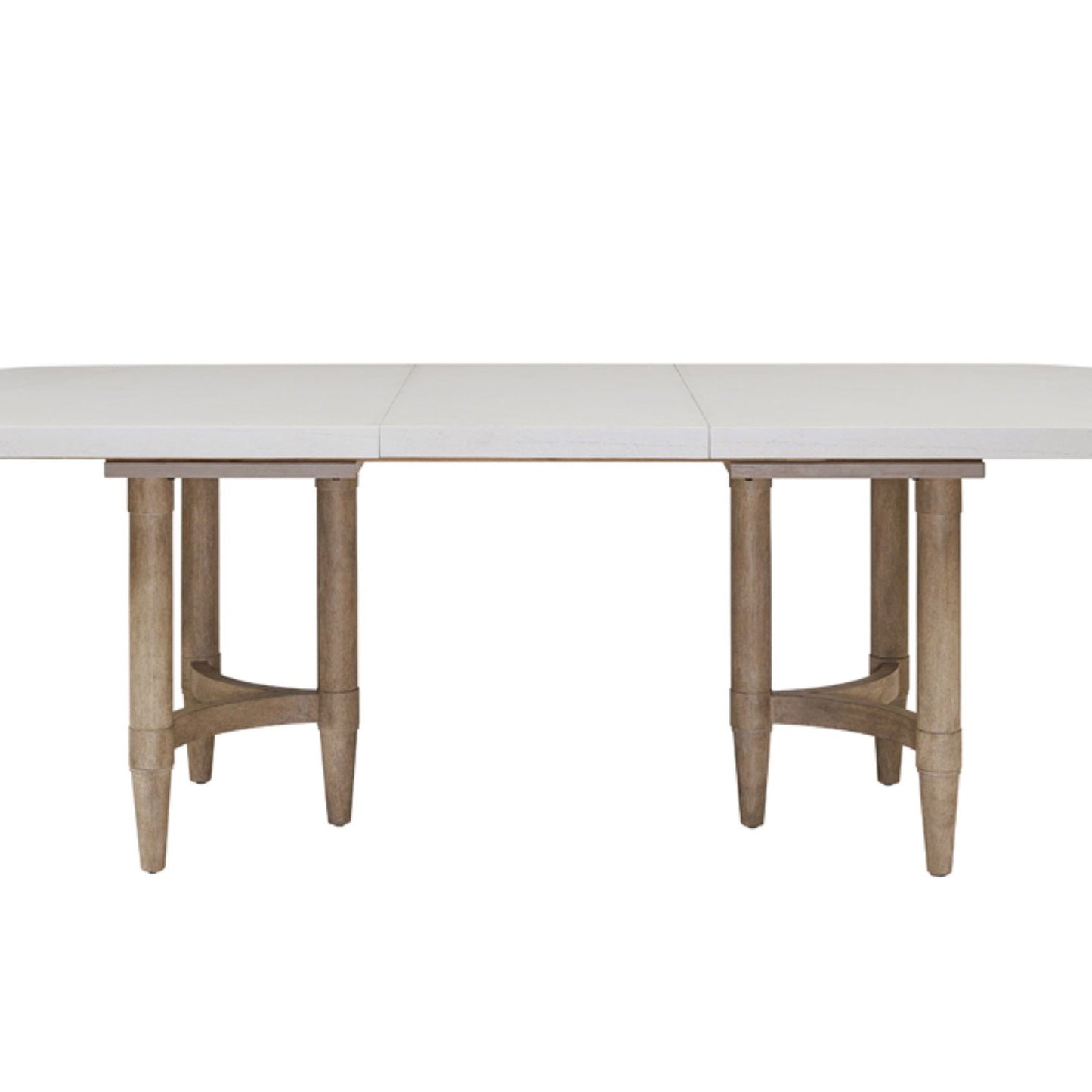 Triad - Double Pedestal Dining Table With Leaf - Sand Bernards Furniture