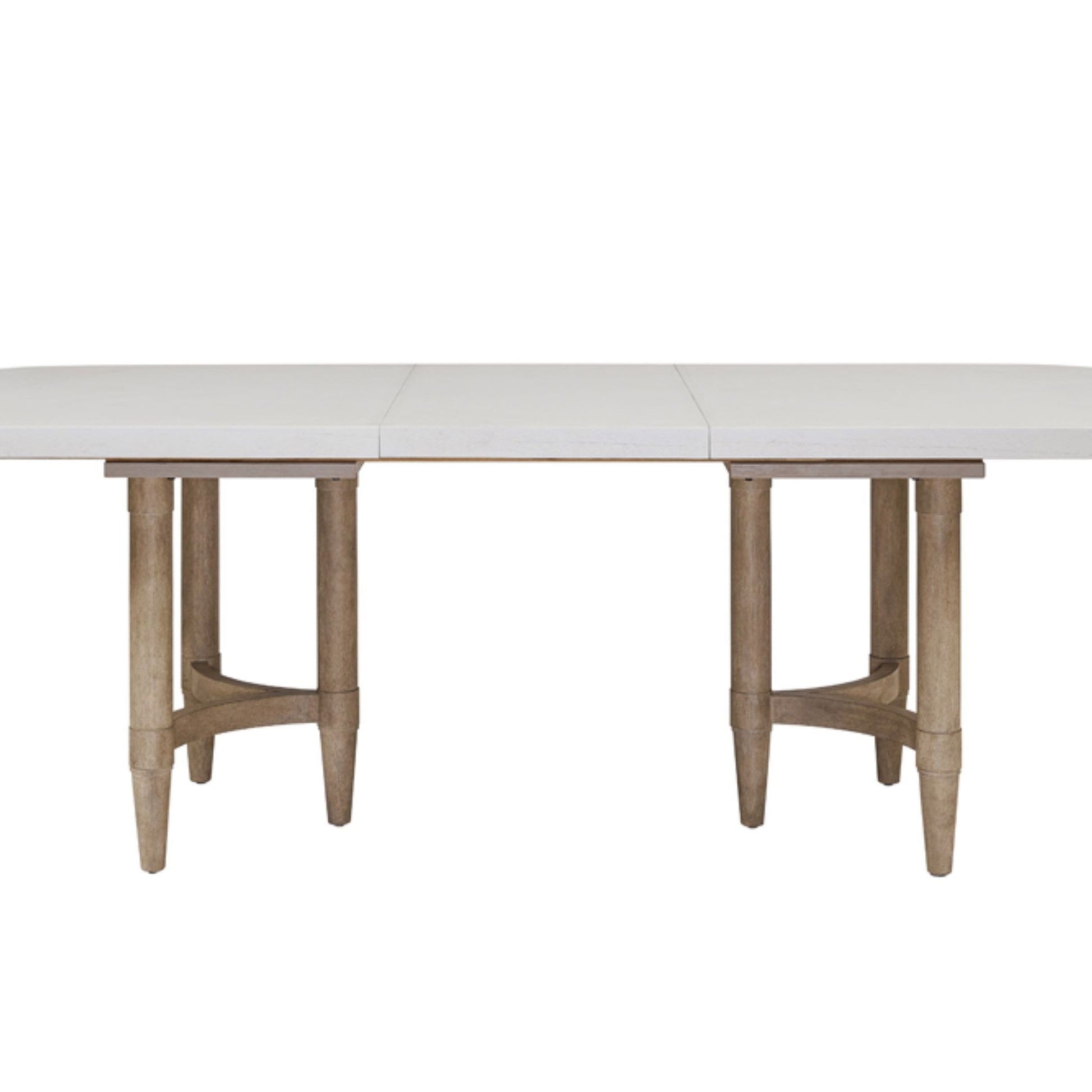 Triad - Double Pedestal Dining Table With Leaf - Sand Bernards Furniture