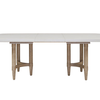 Triad - Double Pedestal Dining Table With Leaf - Sand Bernards Furniture