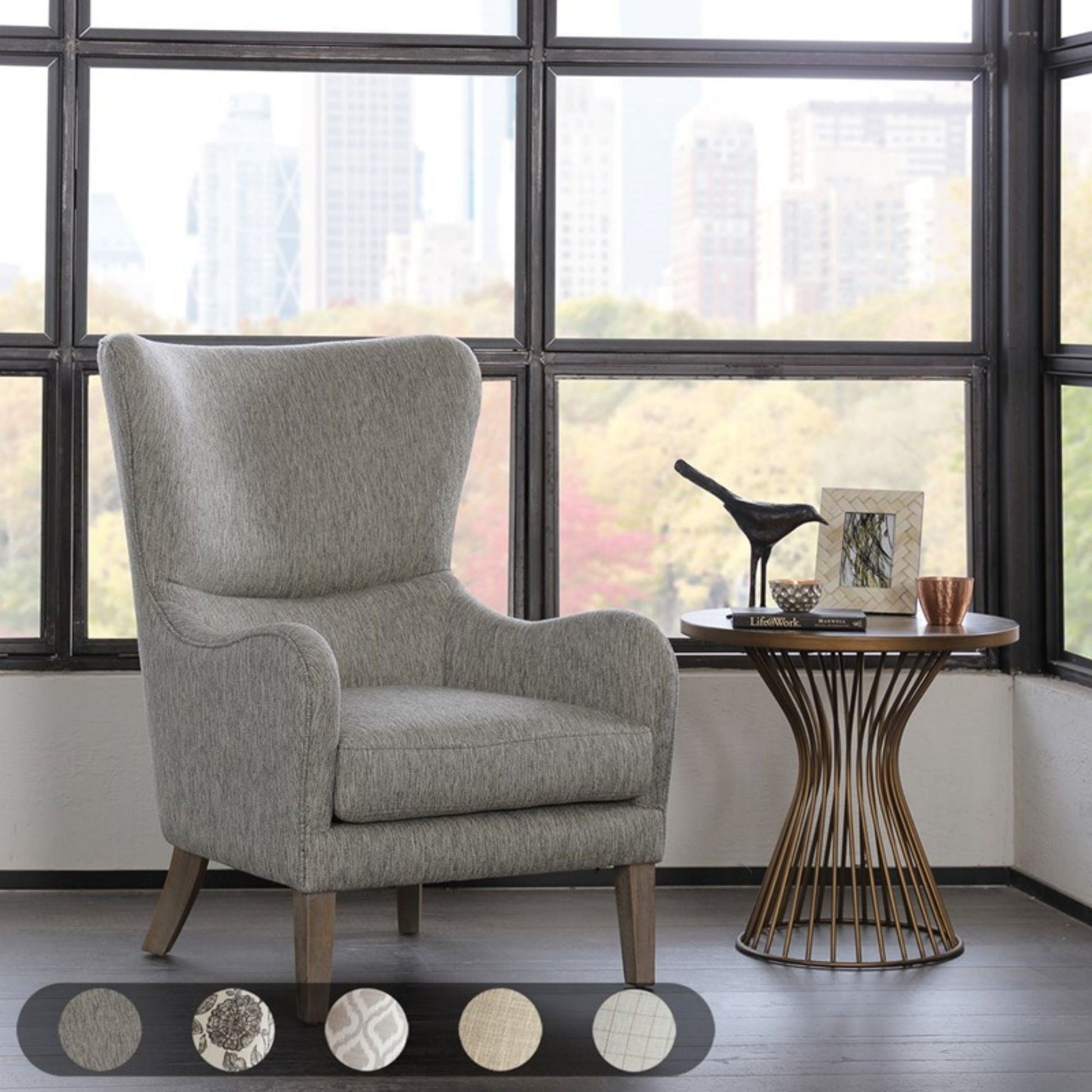 Arianna - Swoop Wing Chair JLA