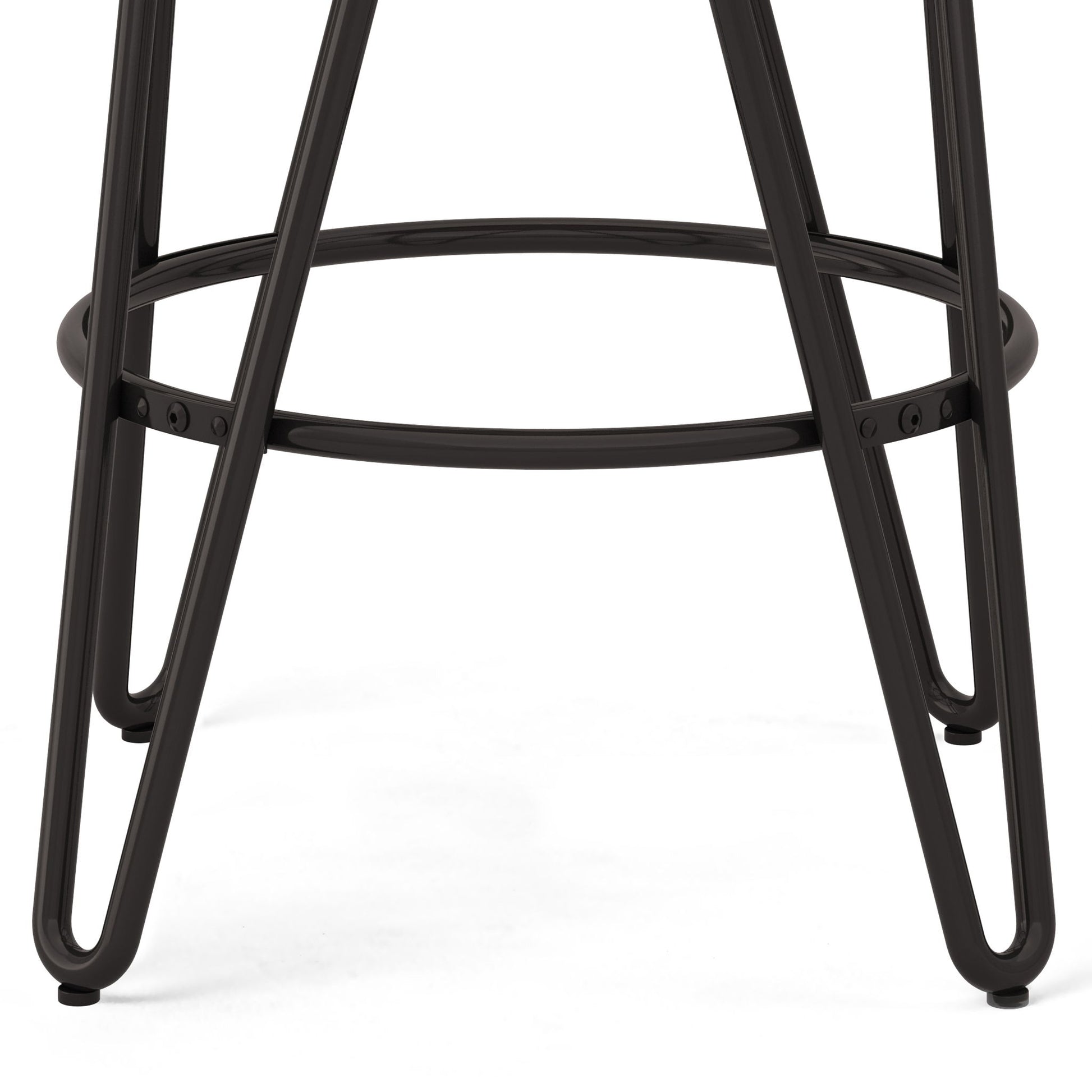 Simeon - Multifunctional Metal Stool With Wood Seat Simpli-Home