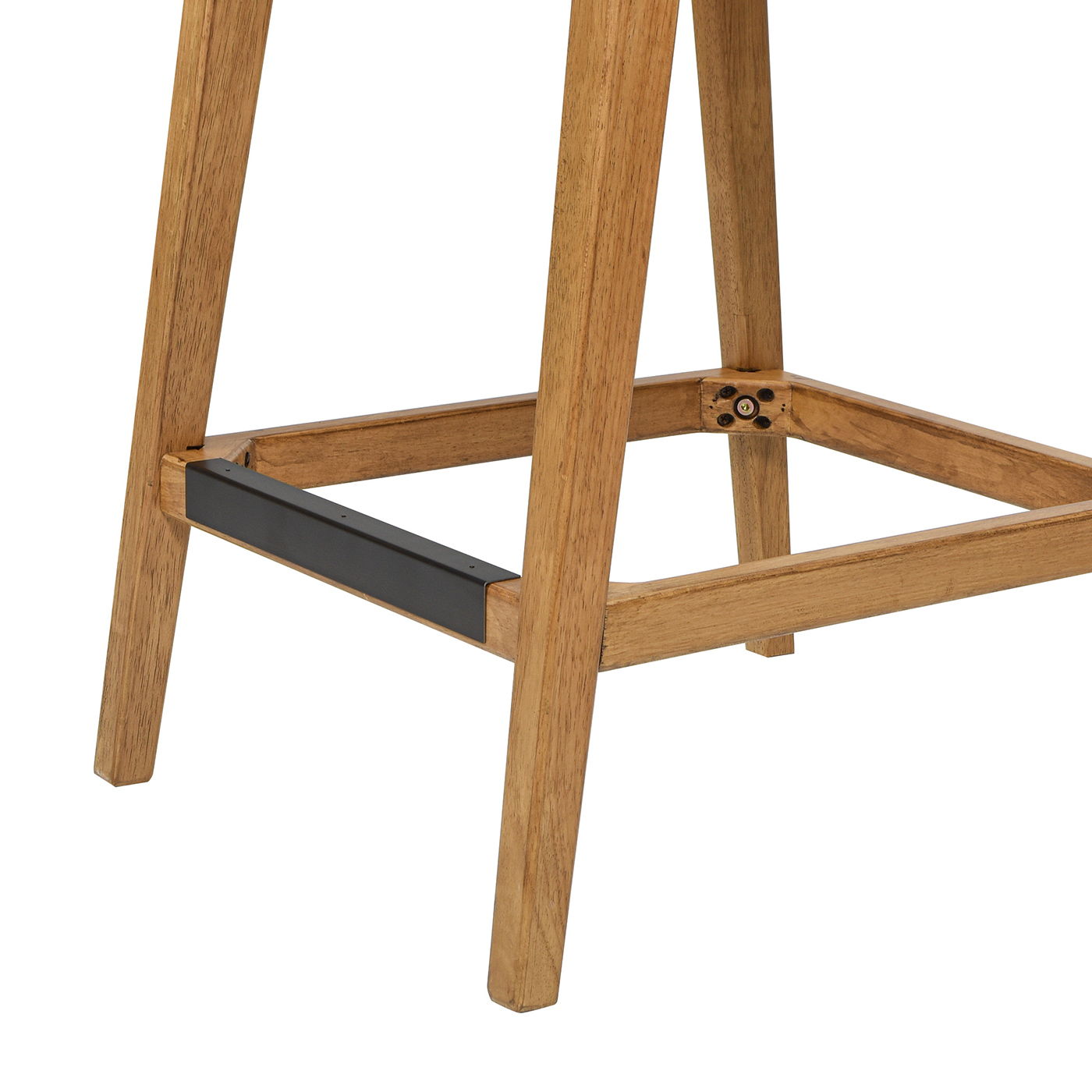Pierre - Farmhouse Saddle Kitchen Island Counter Stool With Back - Sunkissed Beige Leather / Natural Jennifer Taylor Home