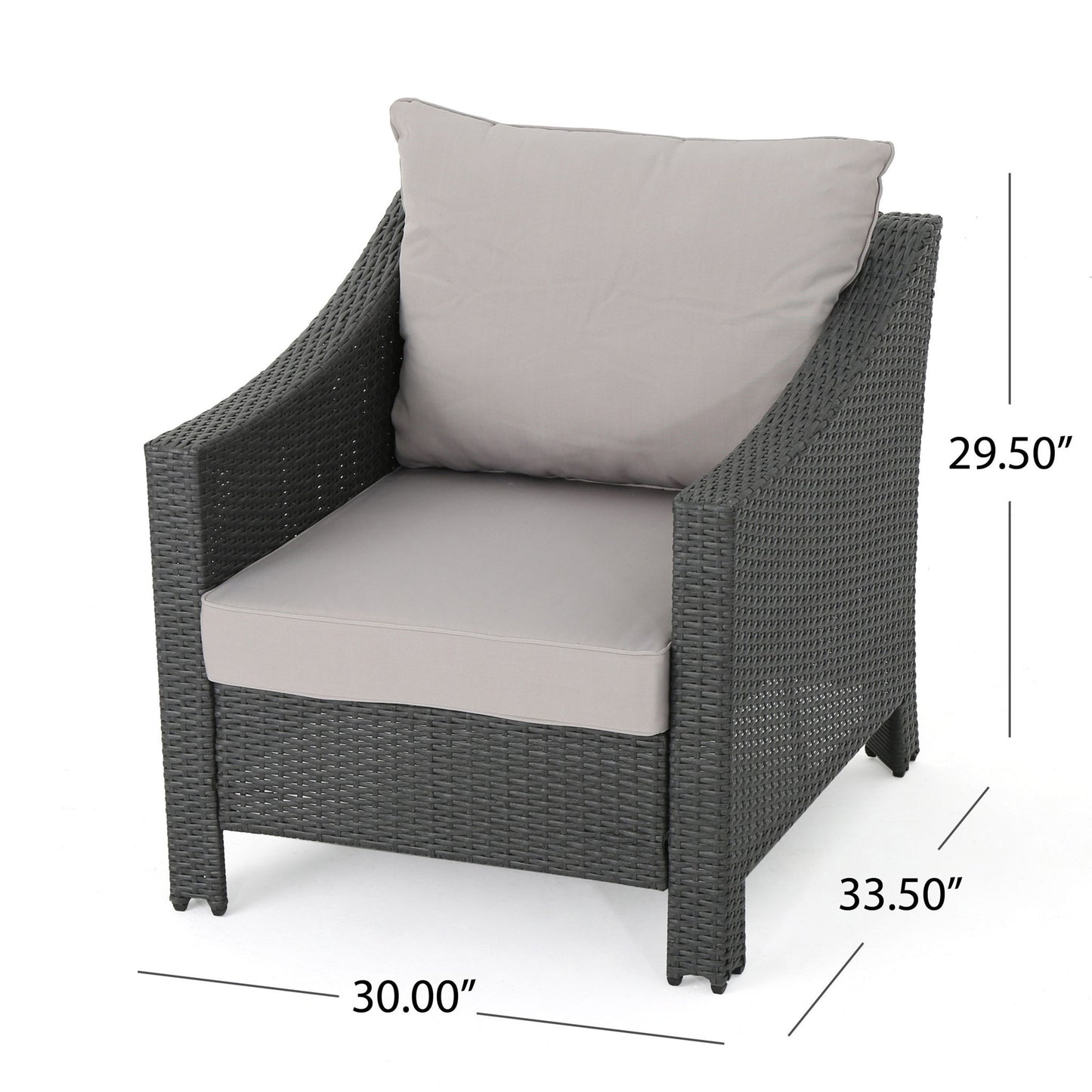 Antibes - Armchair With Water Resistant Cushions Noble House