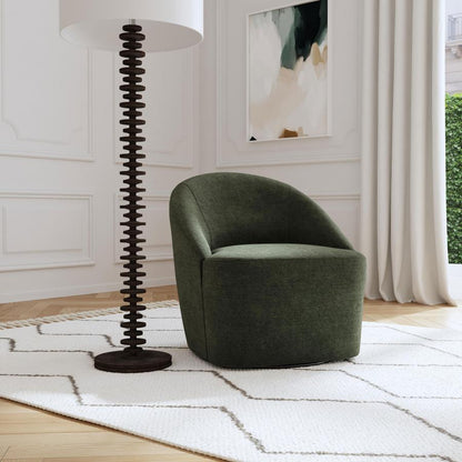 Leon - Upholstered Barrel Accent Swivel Chair Coaster Fine Furniture