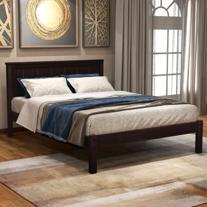 Platform Bed Frame With Headboard Hearth and Haven