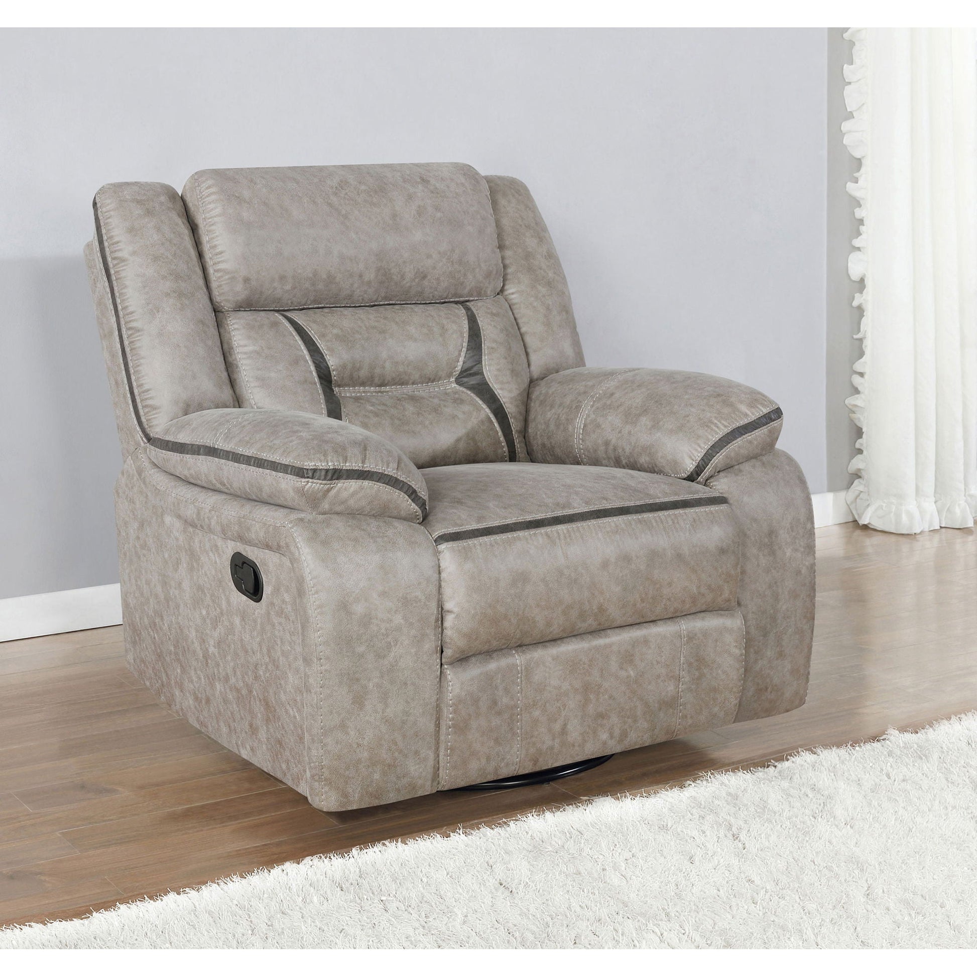 Brazelton - Swivel Glider Recliner Furniture Max