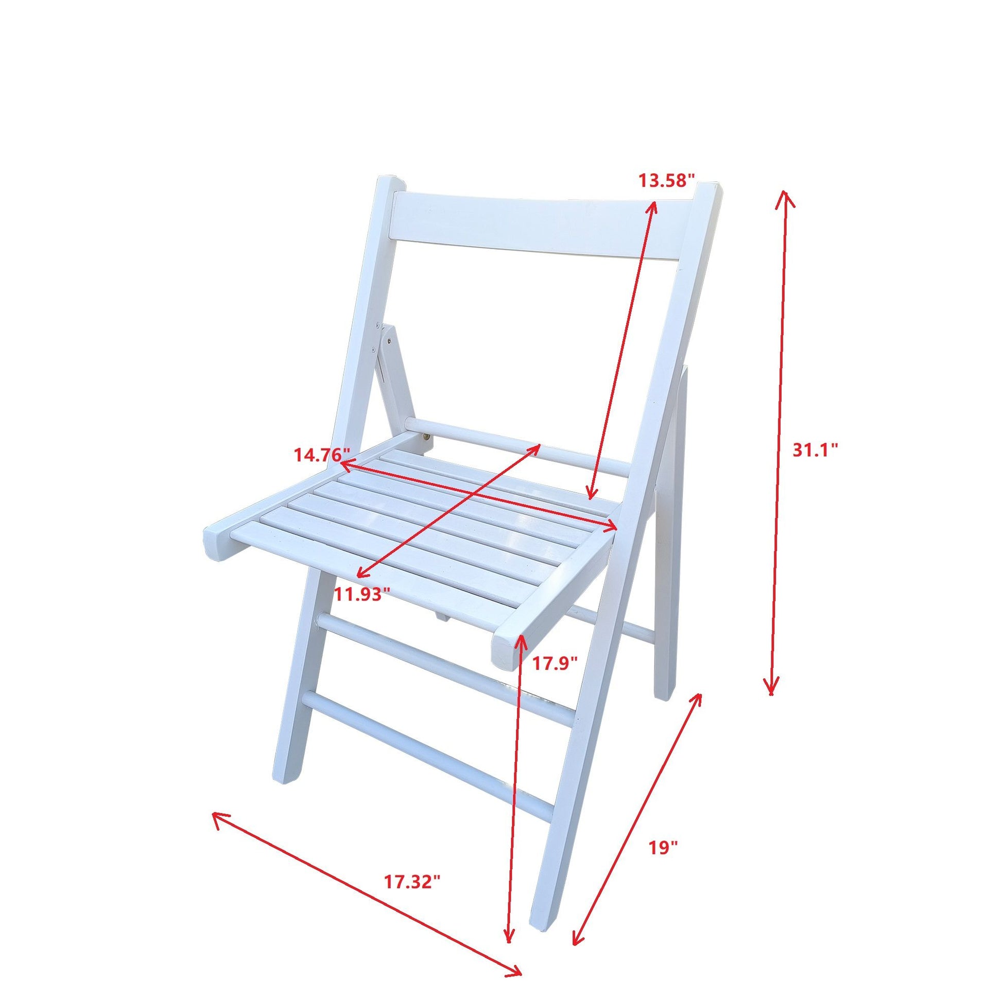 Folding Chair, Foldable Style (Set of 2) Home Essentials