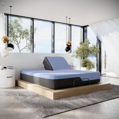 12" Refresh Flex Head Hybrid Cooling Fast Responding Latex Foam & Coil Mattress Daily Nest