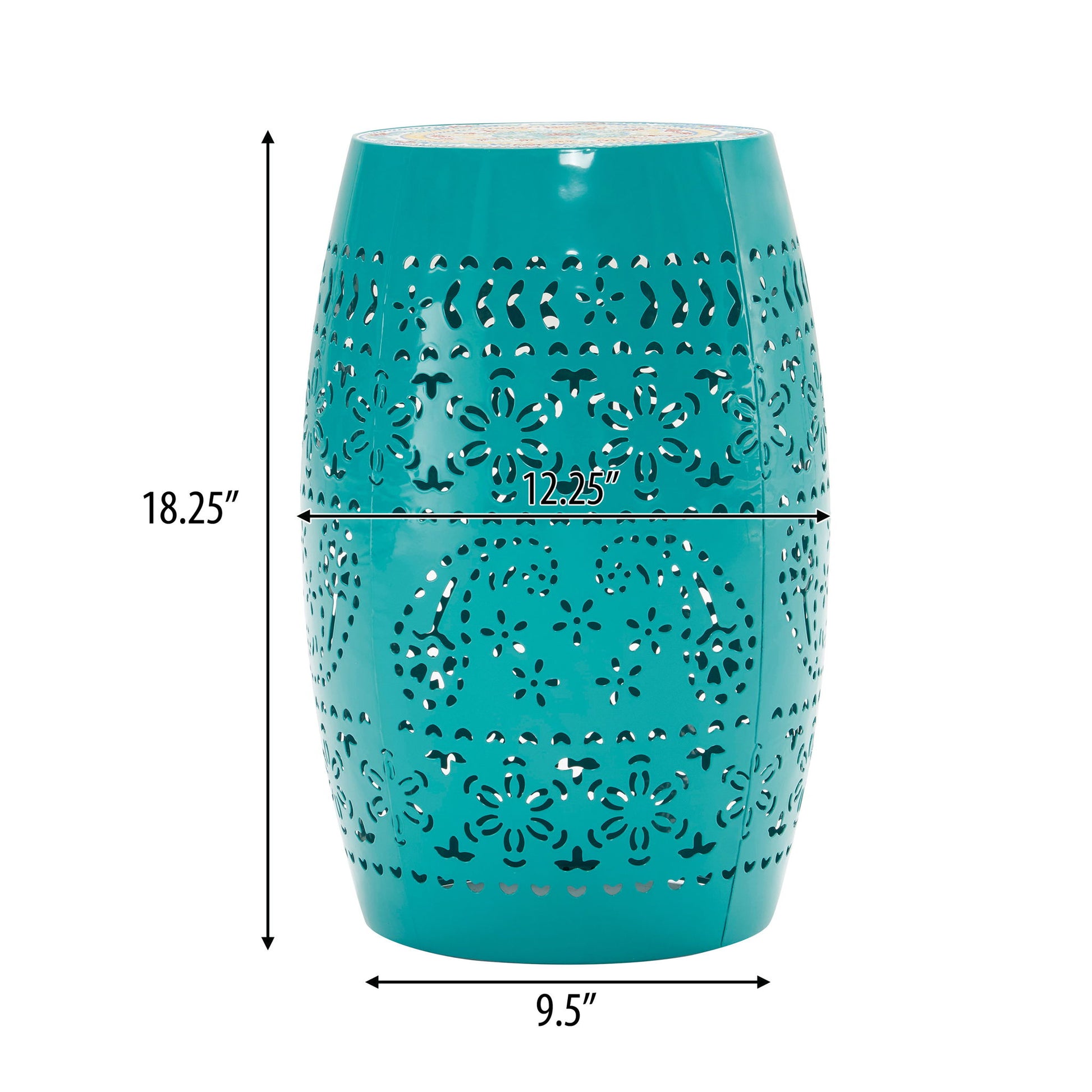 Lilac - Mosaic Side Table Noble House