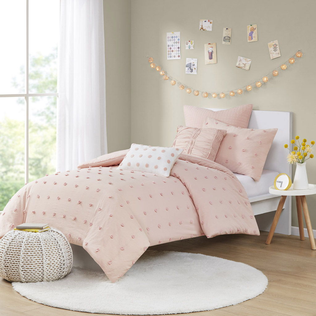 Brooklyn - Twin Comforter Set - Pink Urban Habitat