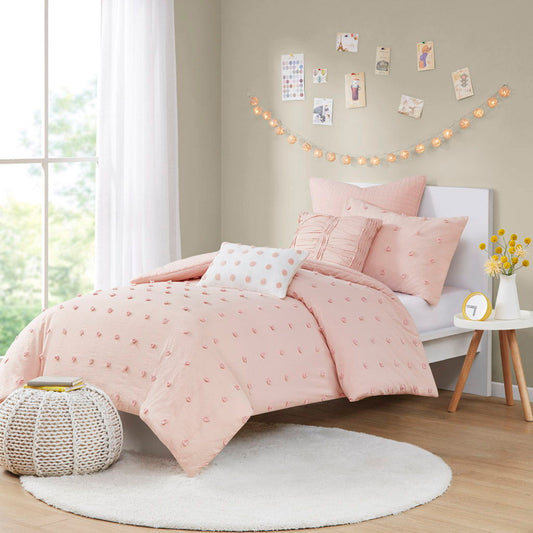 Brooklyn - Twin Comforter Set - Pink Urban Habitat