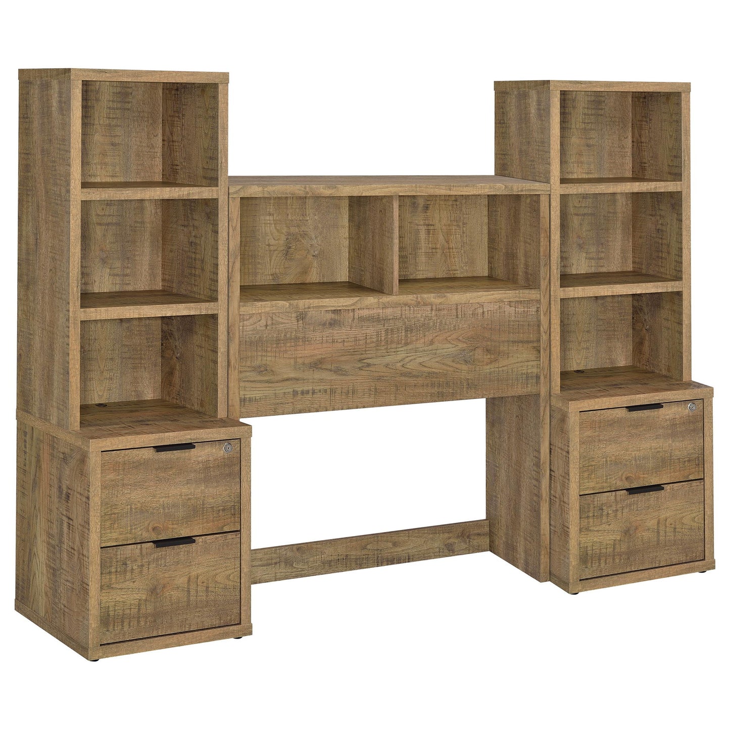 Geary - 3 Piece Bedroom Set With Bookcase Headboard Furniture Max