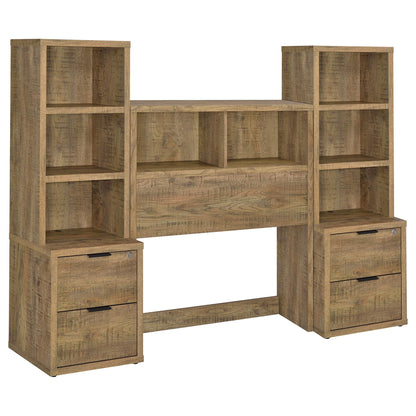 Geary - 3 Piece Bedroom Set With Bookcase Headboard Furniture Max