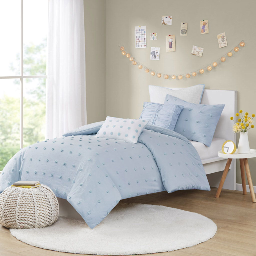 Brooklyn - Twin Comforter Set - Blue Urban Habitat