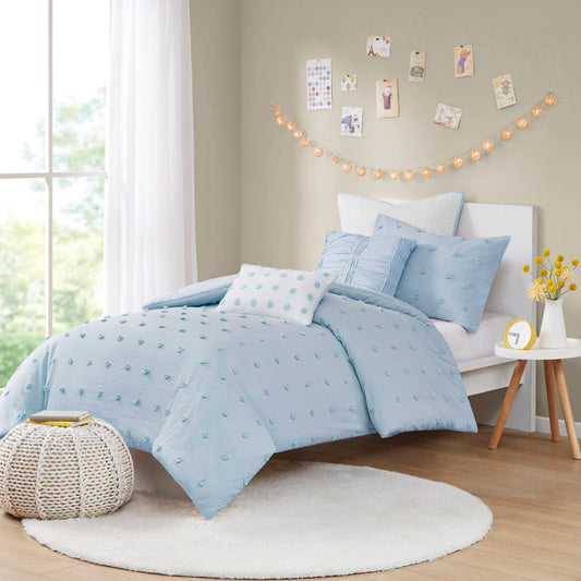 Brooklyn - Twin Comforter Set - Blue Urban Habitat