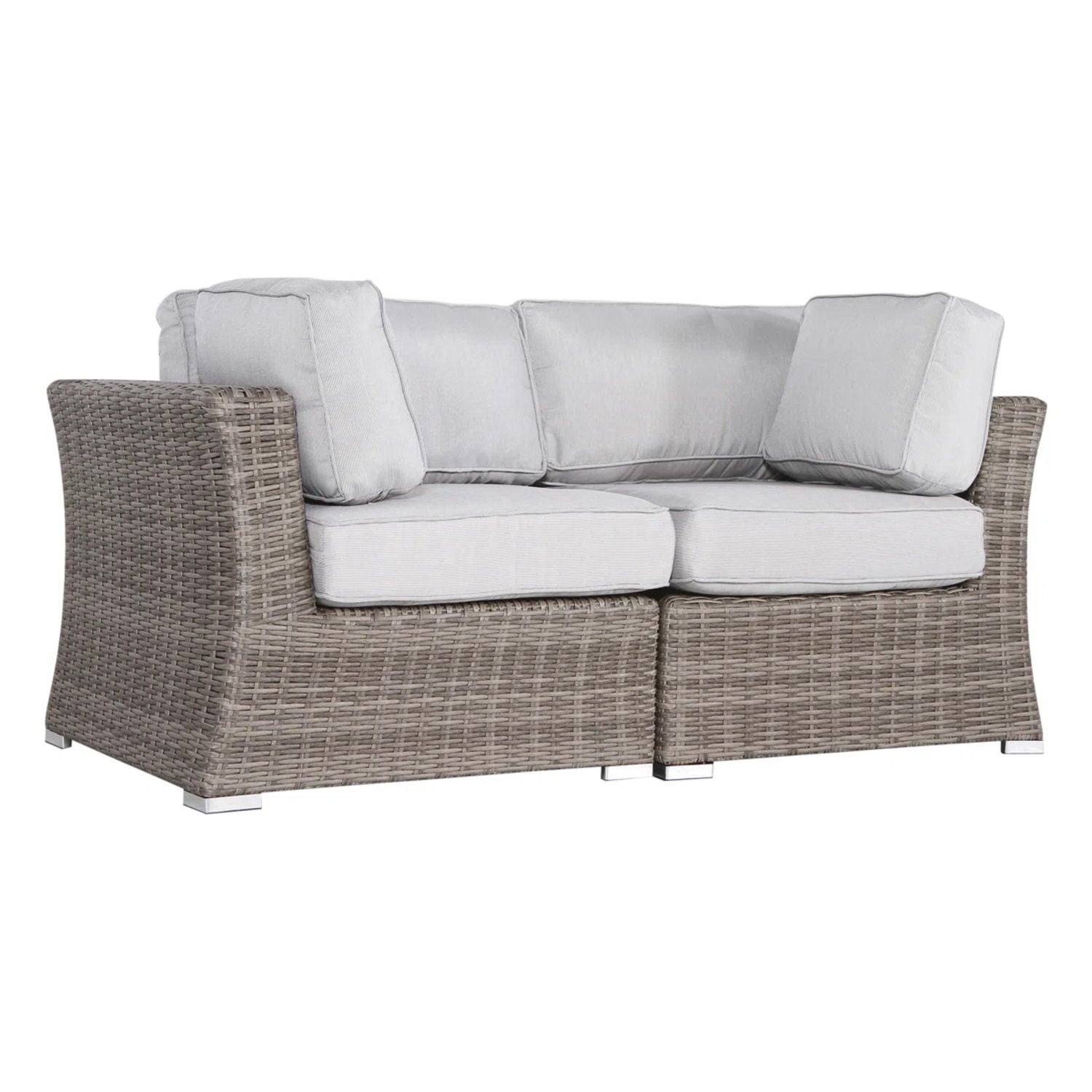 Loveseat With Cushions LSI Patio Furniture