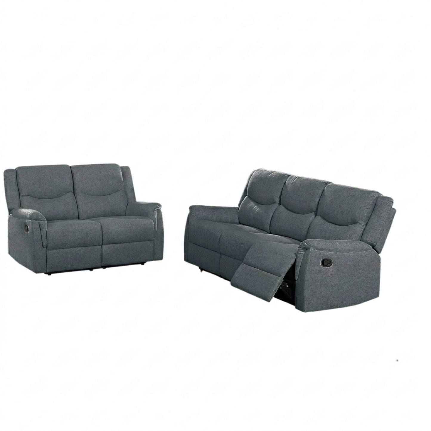 Modern Style Living Room Set, Manual Motion Home Essentials