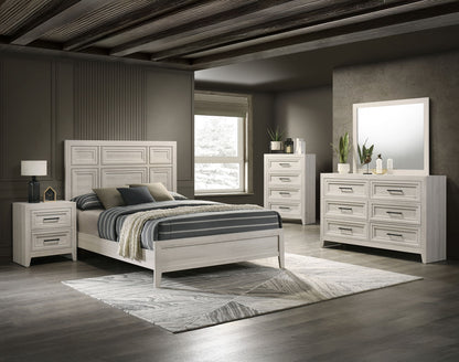 Lorraine - Chest - Antique White Crown Mark