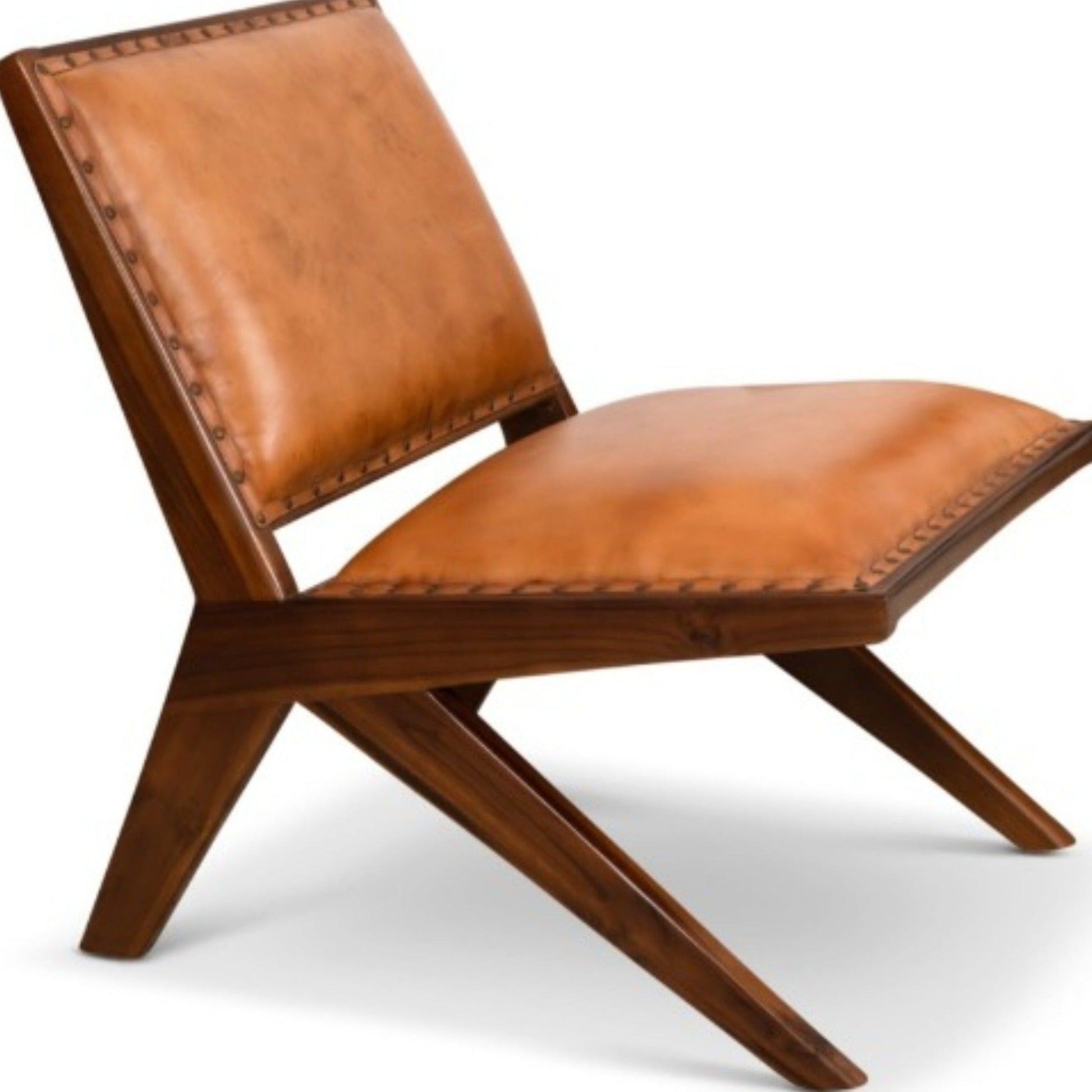 Colin - Lounge Chair - Brown / Tan Ashcroft Furniture