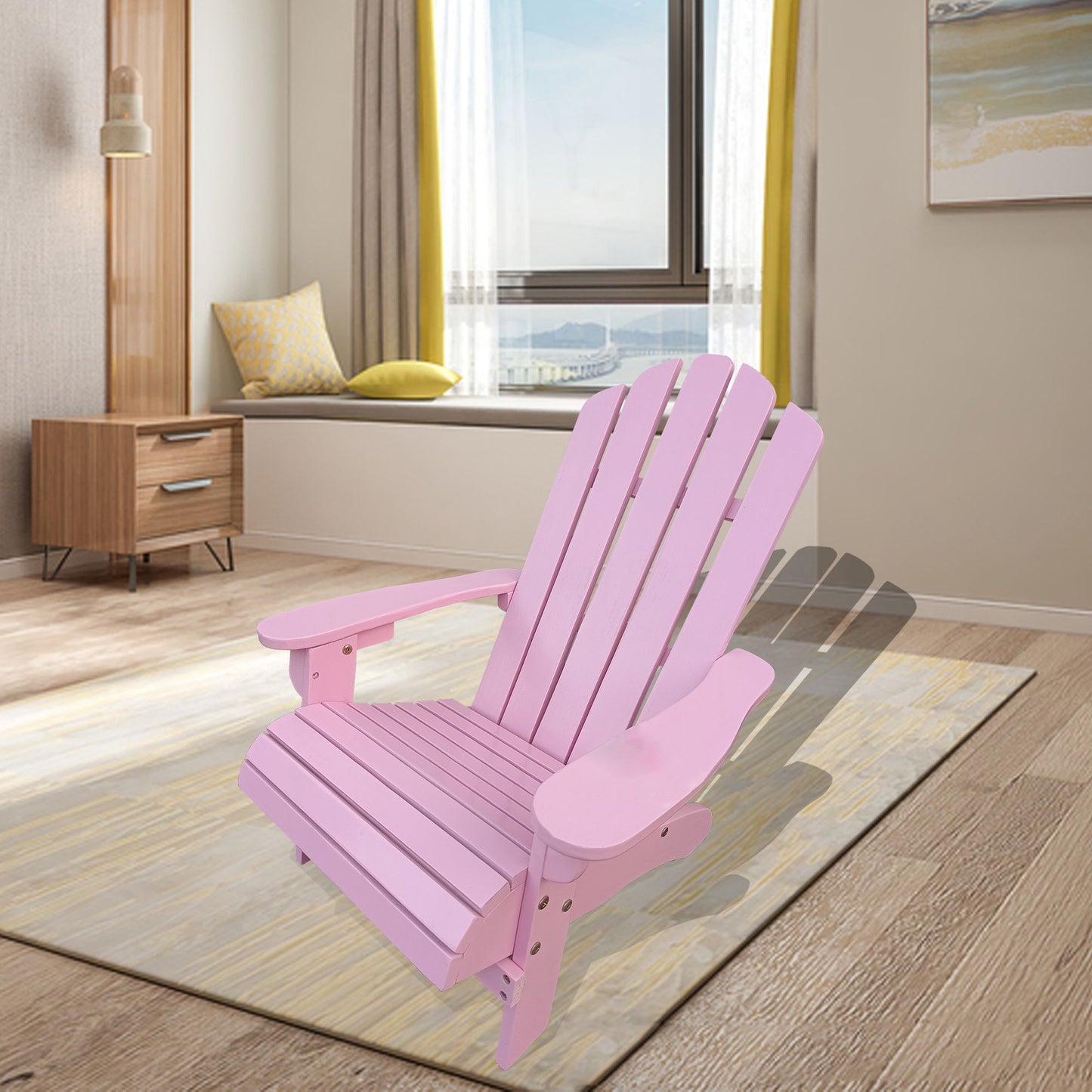 Outdoor Or Indoor Children Adirondack Chair Home Essentials