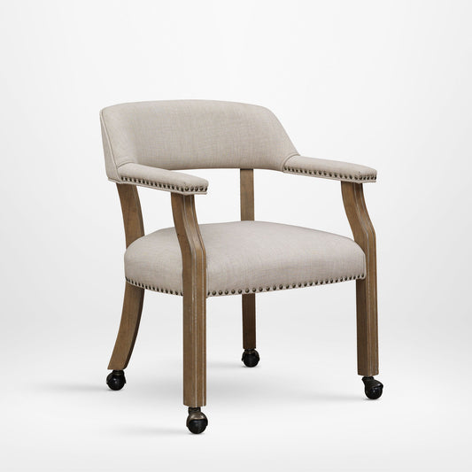 Monroe - Dining And Game Chair - Beige Home Essentials