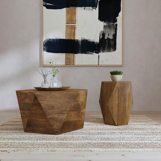 Zalika - Solid Wood Coffee And End Table Set Coaster Fine Furniture