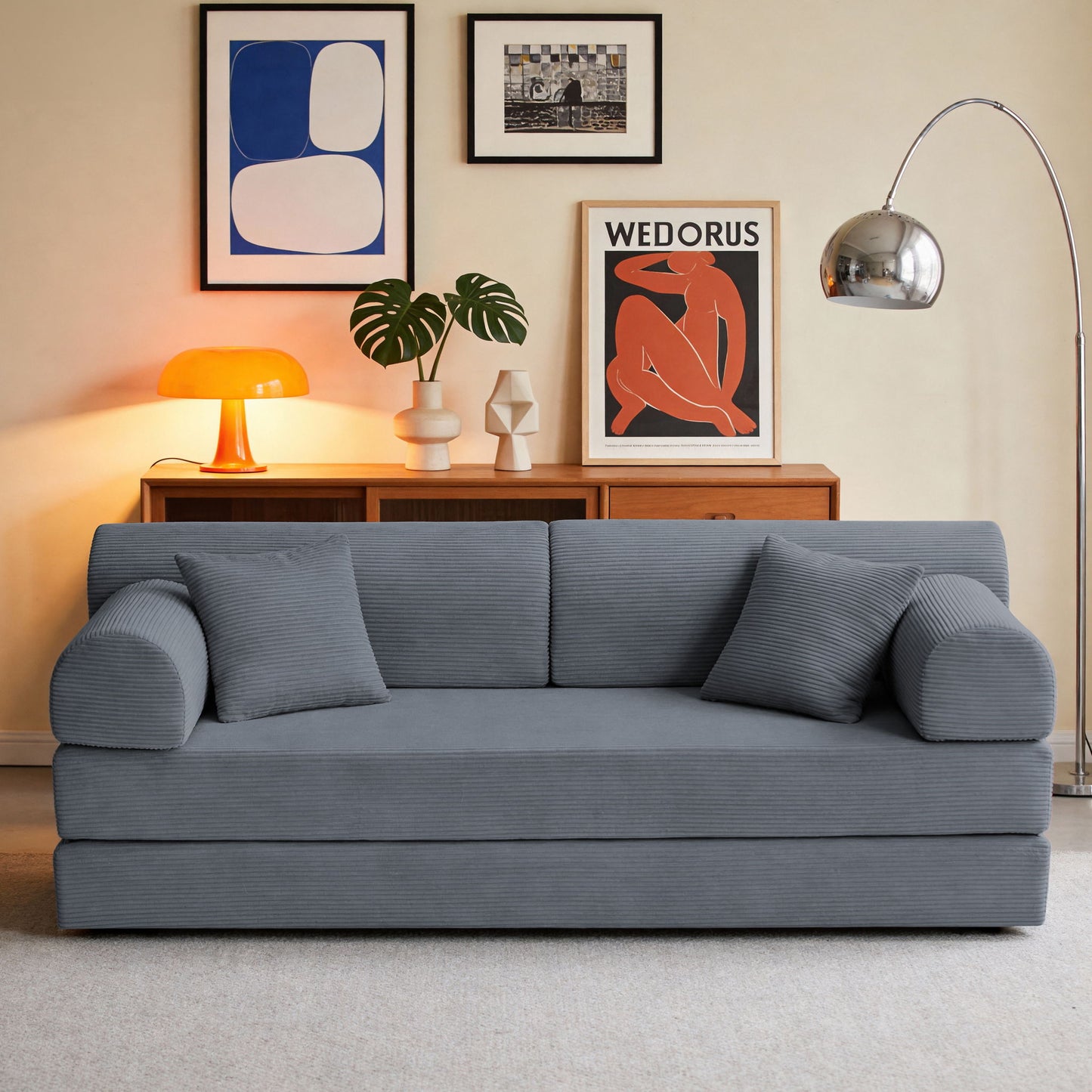 Convertible Sleeper Sofa Bed For Living Room Home Essentials