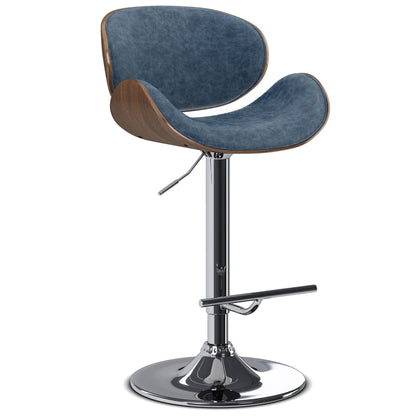 Marana - Multifunctional Handcrafted Bentwood Adjustable Swivel Bar Stool Simpli-Home