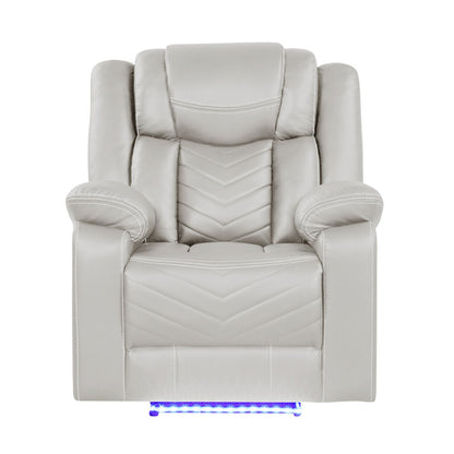 Challenger - LED Power Recliner Chair Matrix Furniture Group