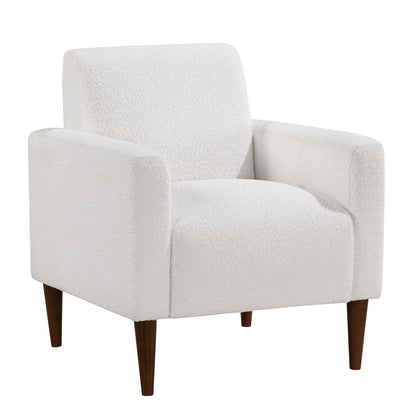 Caius - Arm Chair - White Ridgecrest Home