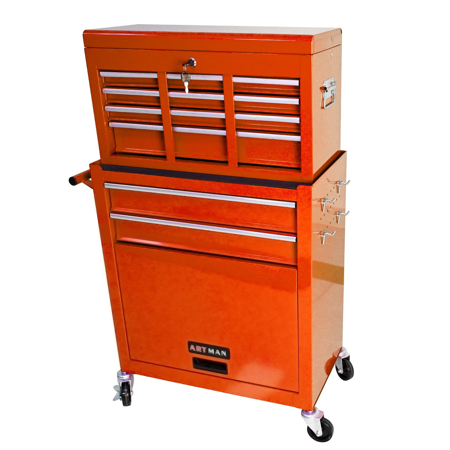 High Capacity Rolling Tool Chest With Wheels And Drawers, Storage Cabinet Daily Nest
