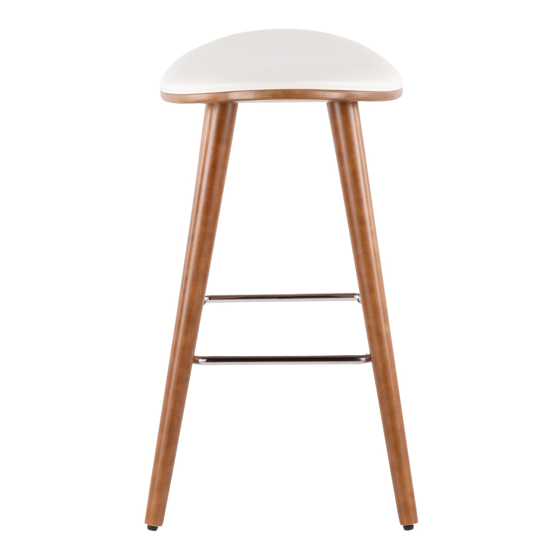 Saddle - Contemporary Counter Stool (Set of 2) Lumi Source