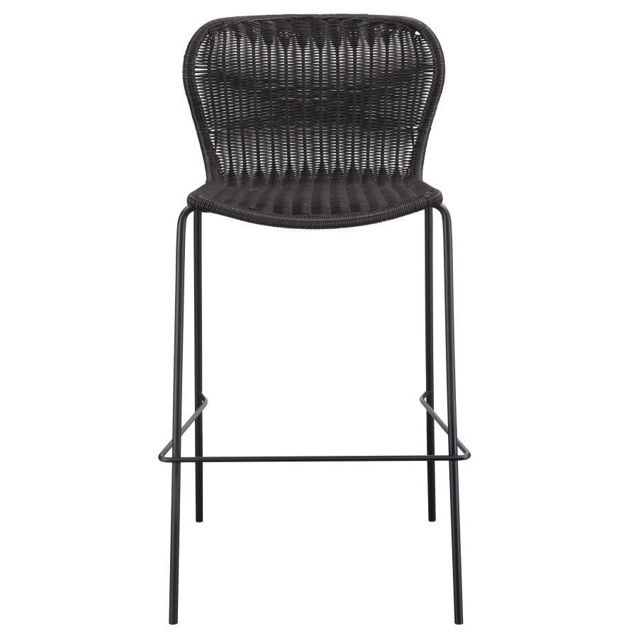 Mckinley - Faux Rattan Metal Chair (Set of 2) CoasterEssence