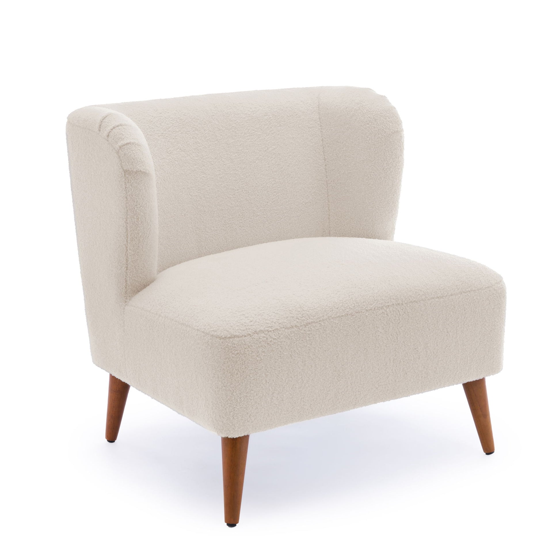 Veda - Accent Chair - White Ridgecrest Home