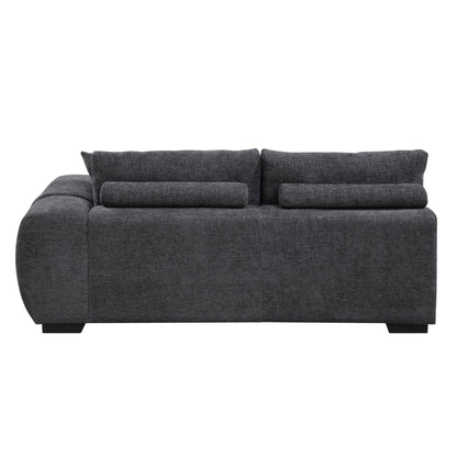 Chosen - Sectional Sofa With Toss Pillows And Chaise Acme