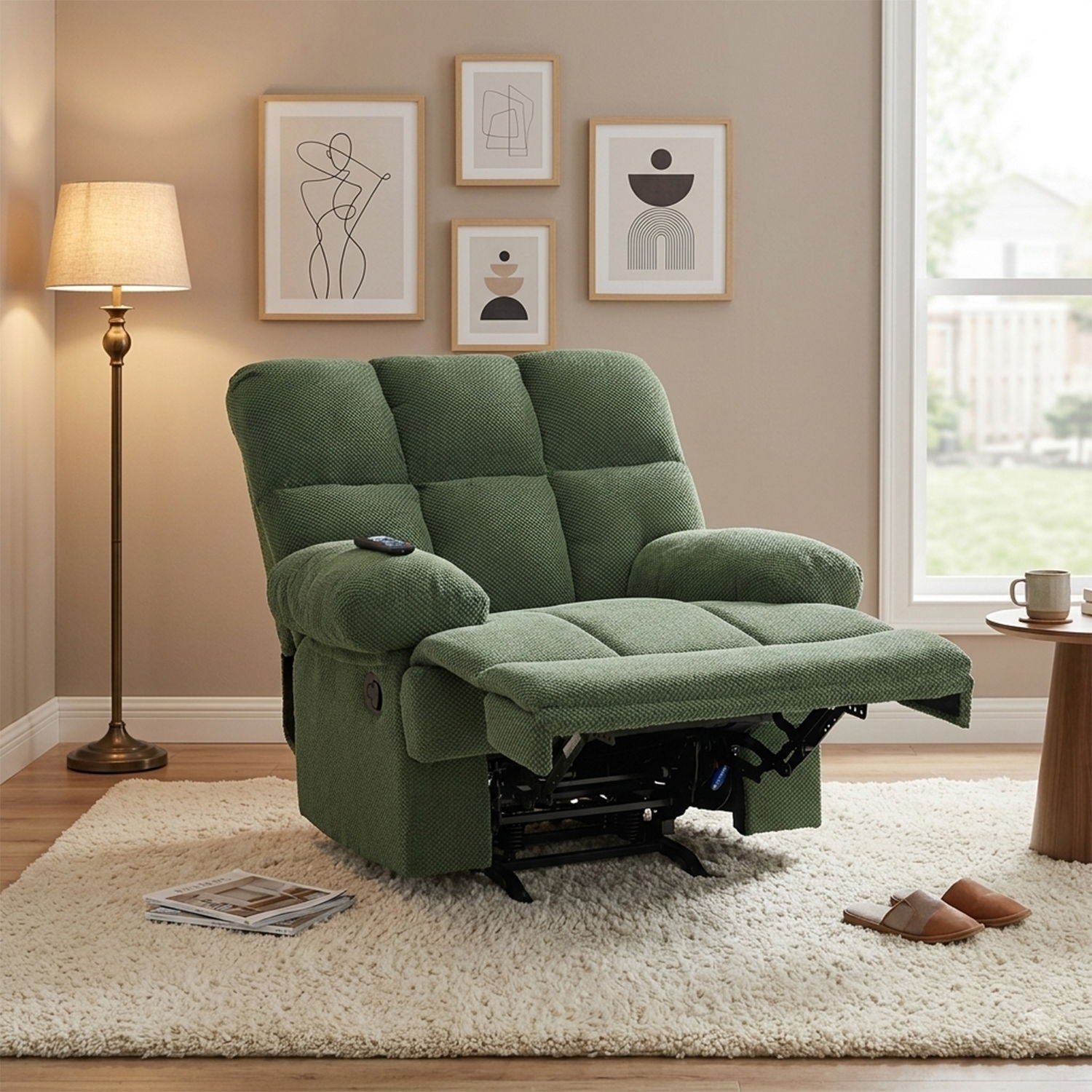 Manual Rocker Recliner Chair Home Essentials