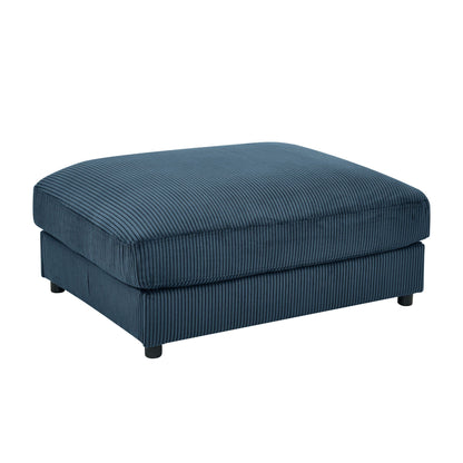 Upholstered Rectangle Ottoman Home Essentials
