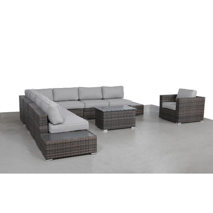 Sectional, Stylish Entertainment, Outdoor Living LSI Patio Furniture