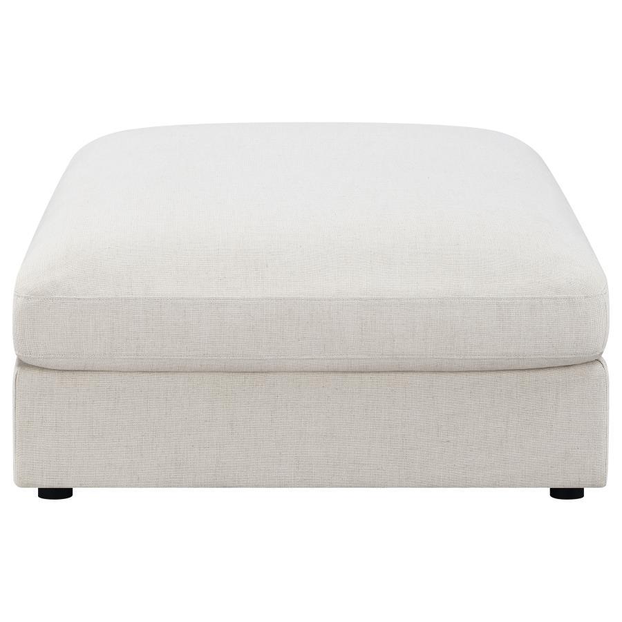 Serene - Square Upholstered Ottoman CoasterEssence