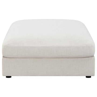 Serene - Square Upholstered Ottoman CoasterEssence