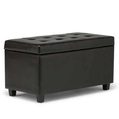 Cosmopolitan - Upholstered Storage Ottoman Simpli-Home